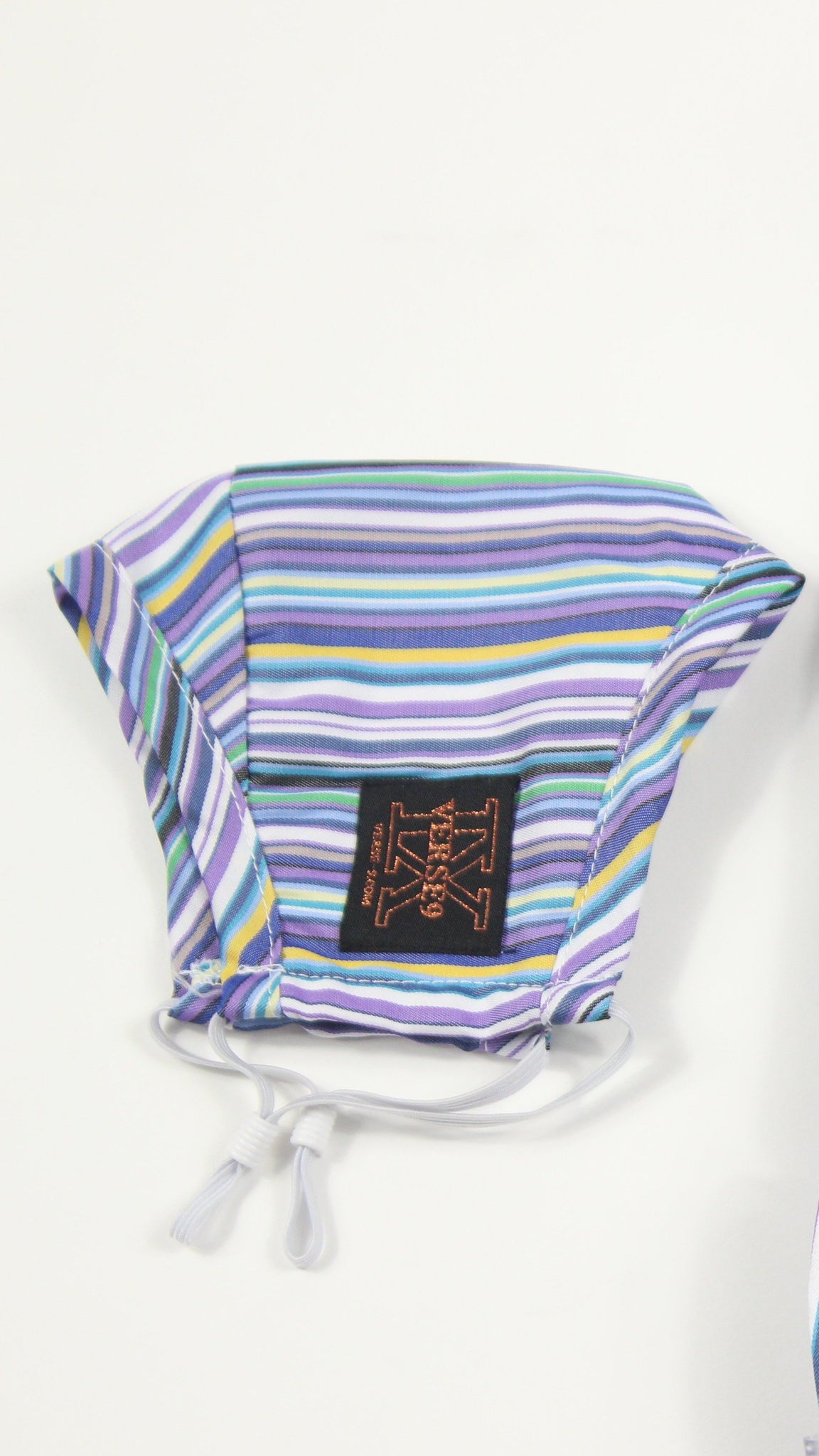 Purple Multi Stripe Face Mask