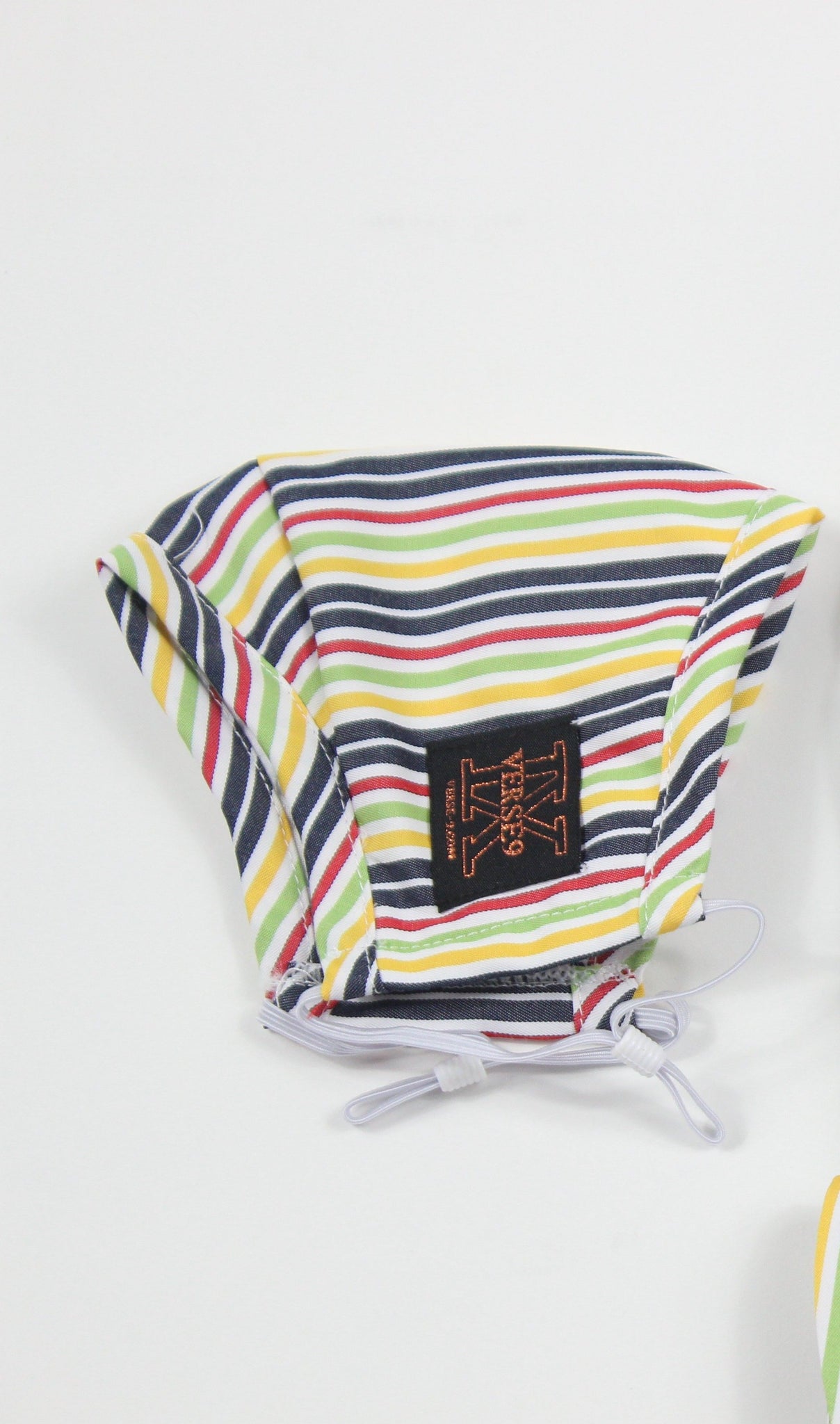 Red Multi Stripe Face Mask
